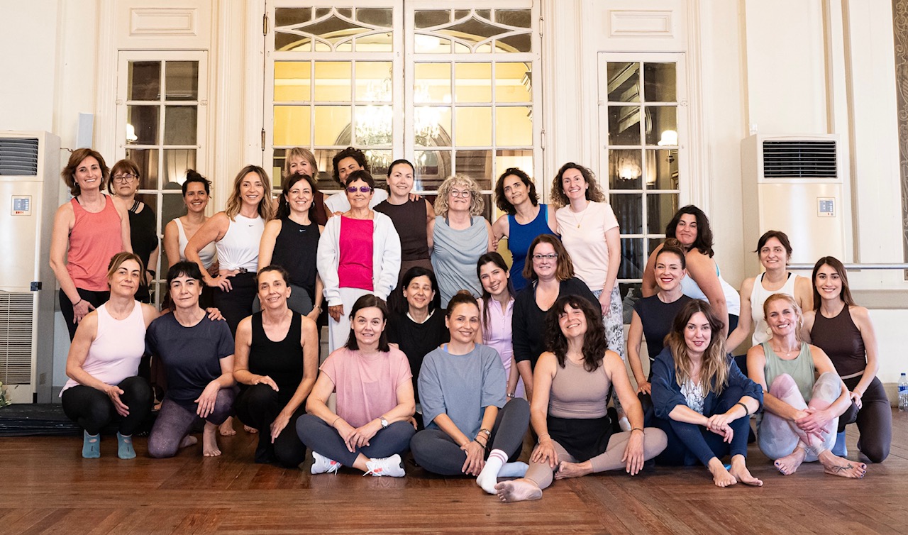 Comunidad de SLOA Pilates Castellón en el evento del 25 aniversario
